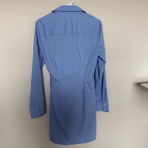 Abercrombie Womens Shirt Dress M Tall Striped Citycore Preppy Academia Capsule - Picture 7 of 7